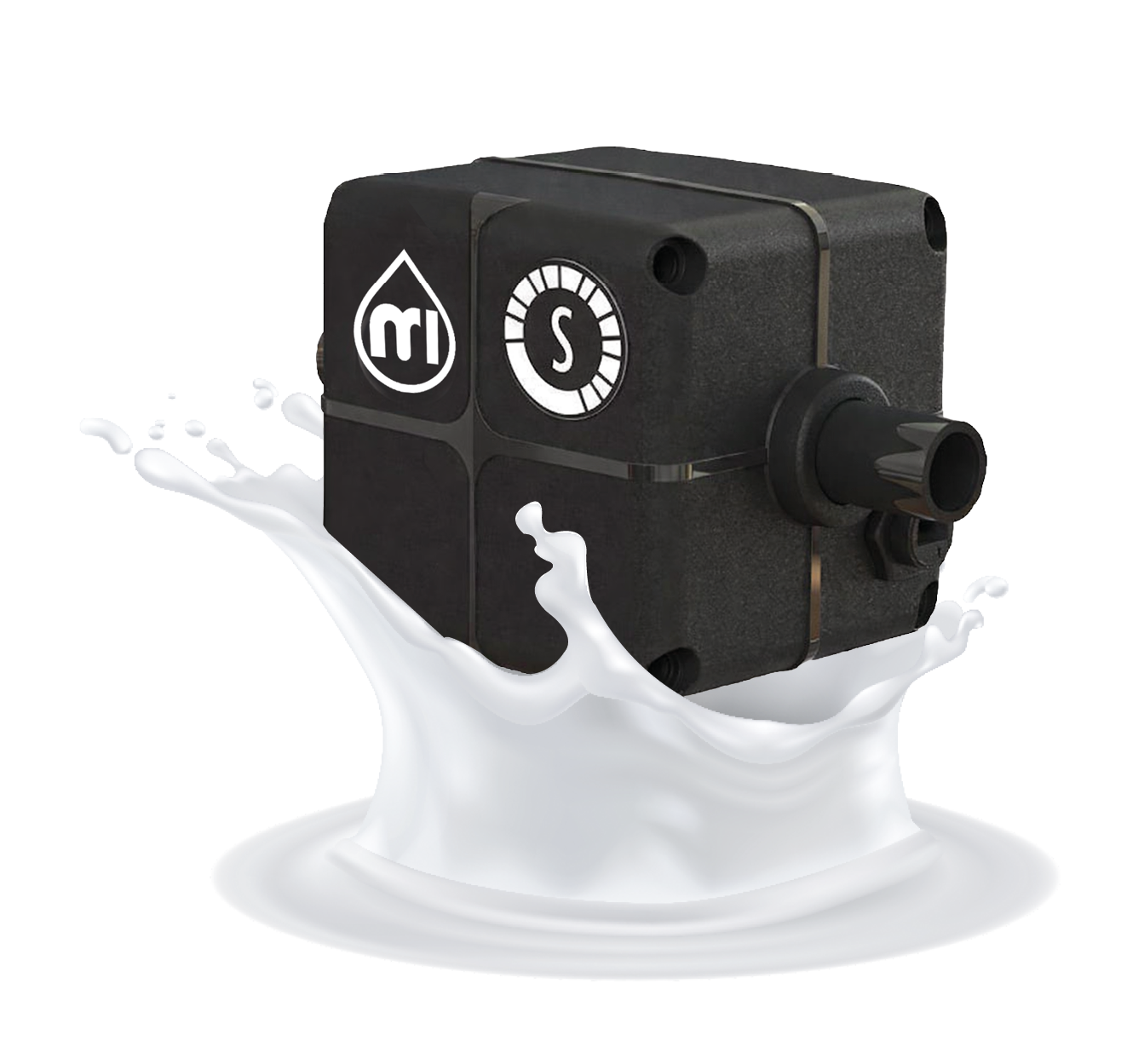MI Health Detect + milk splash